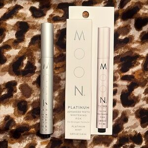 Brand New MOON Platinum Advanced Teeth Whitening Pen Mint Oral Beauty Travel